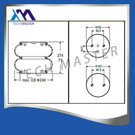 ชิ้นส่วนอะไหล่รถบรรทุก Double Covoluted Air Spring W01-358-6910 สำหรับรถพ่วงเฮ็นดริคสัน