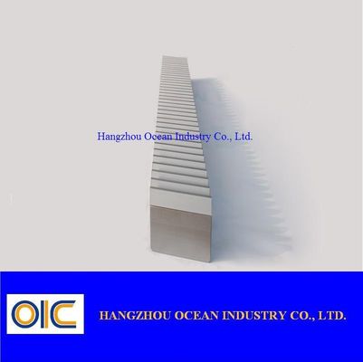 ชั้นวางของ Helical Gear Racks ประเภท M0.5 M1 M1.5 M2 M2.5 M3 M4 M5 M6 M7 M8 M9