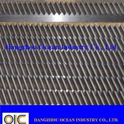 ชั้นวางของ Helical Gear Racks ประเภท M0.5 M1 M1.5 M2 M2.5 M3 M4 M5 M6 M7 M8 M9