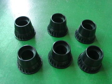 อะไหล่ CNC เครื่องจักรความแม่นยำ Knurling ด้วยสีดำ Anodized สำหรับชิ้นส่วนเครื่องพิมพ์
