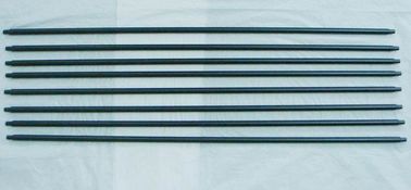 อลูมิเนียมยาวเพลาความแม่นยำหันอะไหล่ Ra 0.8 สีดำ Anodize