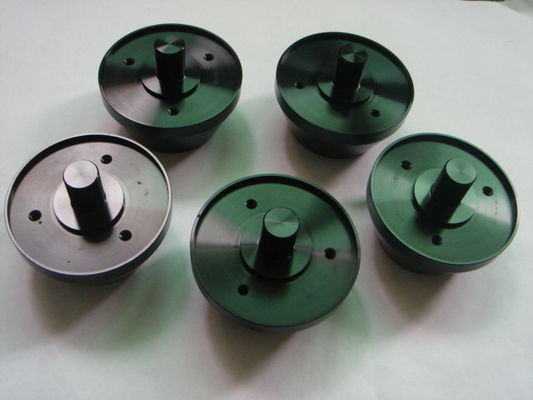 AL6061-T6 อลูมิเนียมความแม่นยำหันชิ้นส่วนที่มีสีดำ Anodized