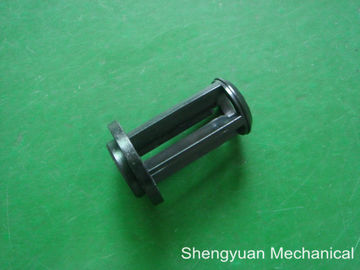 ที่กำหนดเองพลาสติก CNC Precision Machining, ดำ POM / Derlin กระดูกสันหลังฉีด
