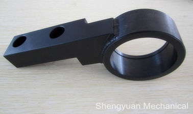 ที่ไม่ได้มาตรฐานแม่นยำมิลลิ่งเครื่องสีดำอุปกรณ์เสริม Anodize Al6061