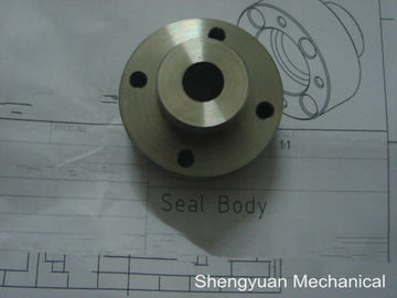 SUS304 CNC Turning แม่นยำอะไหล่ซีลเพลาร่างกายสำหรับผู้ให้บริการคอมเพรสเซอร์ซีล