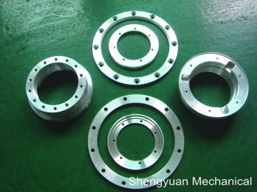 อุตสาหกรรมรถยนต์ CNC เครื่องจักรความแม่นยำชิ้นส่วนอลูมิเนียมด้วยแหวนชุบสังกะสี