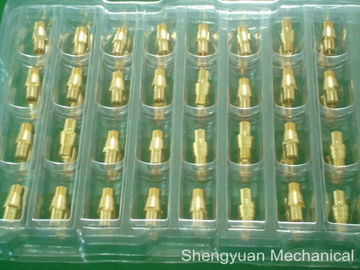 เซนเซอร์เชื่อมต่อความแม่นยำทองเหลืองกลึงมิลลิ่งอะไหล่อุณหภูมิ