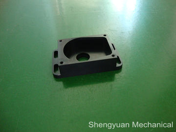 AL6061-T6 แม่นยำมิลลิ่งชิ้นส่วนเครื่องสีดำ Anodized