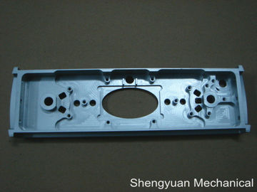 ล้าง Anodize อลูมิเนียม 6061 CNC เครื่องจักรความแม่นยำ Amplifier แผงด้านหน้าจาน