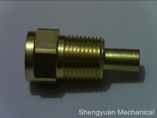 ความแม่นยำ CNC มิลลิ่งกลึงชิ้นส่วนอะไหล่ / ทองเหลืองฮาร์ดแวร์ชิ้นส่วนเครื่องจักรกล