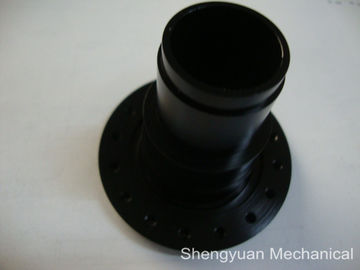 Al6061 Countershaft ดำ Anodize แม่นยำหันอะไหล่เกียร์คลัสเตอร์