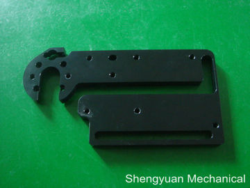 AL6061 CNC เครื่องจักรความแม่นยำ Clab มอเตอร์เฮดเมาดำ Anodize