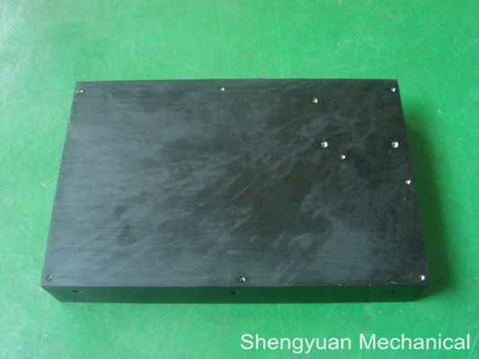 สีดำ Anodize CNC เครื่องจักรความแม่นยำอะลูมิเนียมฮีทซิงค์ PS-60 / 160H