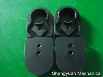 สีดำ Anodize CNC เครื่องจักรความแม่นยำ AL6061 เคเบิ้ลผ่านไปกับ 0.005 - 0.01mm