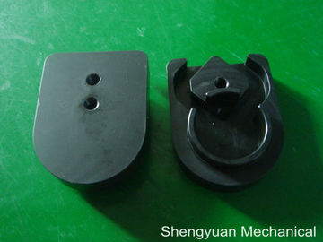 สีดำ Anodize CNC เครื่องจักรความแม่นยำ AL6061 เคเบิ้ลผ่านไปกับ 0.005 - 0.01mm