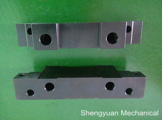 ขัด CNC เครื่องจักรความแม่นยำล่างด้านหลัง Die บล็อกสีดำออกไซด์