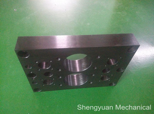 แผ่นจานดำออกซิเดชัน CRS CNC งานกลึงพาร์แม่นยำสูงสุด