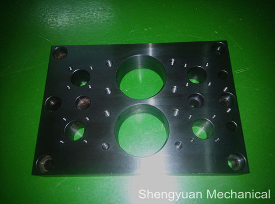 แผ่นจานดำออกซิเดชัน CRS CNC งานกลึงพาร์แม่นยำสูงสุด