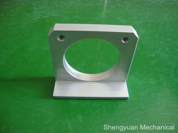 CNC เครื่องจักรความแม่นยำธรรมชาติ Anodize AL6061 Bracket โลหะมอเตอร์หรือ 3D Printer อะไหล่