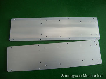 แผ่นโลหะ CNC เครื่องจักรความแม่นยำ Al6061 ฐานกับ Anodize ธรรมชาติ