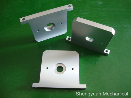 แบริ่ง Encoder ธรรมชาติ Anodize CNC เครื่องจักรความแม่นยำ AL6061 Bracket Metal Ball