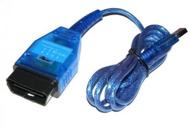 VAG KKL USB 409+ FIAT ECU สแกน OBD วินิจฉัยเคเบิ้ลสำหรับออดี้ / ที่นั่ง / รถยนต์โฟล์คสวาเกน