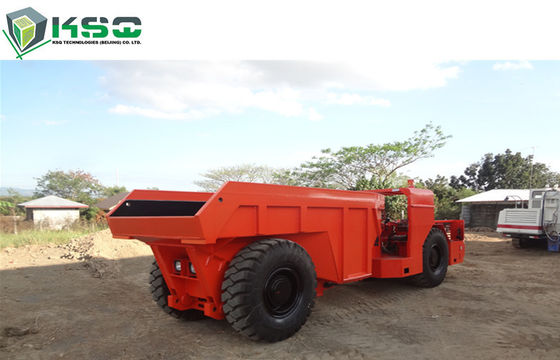 ทำเหมืองแร่ใต้ดิน 10 Ton รายละเอียดต่ำรถบรรทุก wiht DEUTZ เครื่องยนต์