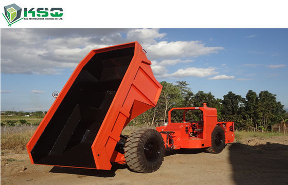 ทำเหมืองแร่ใต้ดิน 10 Ton รายละเอียดต่ำรถบรรทุก wiht DEUTZ เครื่องยนต์