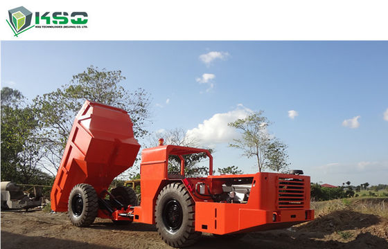 ทำเหมืองแร่ใต้ดิน 10 Ton รายละเอียดต่ำรถบรรทุก wiht DEUTZ เครื่องยนต์