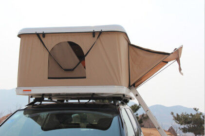 เขย่าจับ Roof Top เต็นท์ / บนหลังคาค่าย Suv เปลือกแข็งสำหรับรถบรรทุกปรากฏขึ้นเต็นท์