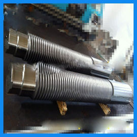 แม่นยำ CNC กลึงฟอร์จก้านเหล็ก, customerized เกลียว 316 Hollow Shaft