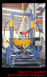 H Beam สายการผลิตเครื่องจักรหนัก Duty สมัชชาเหล็กโครงสร้าง