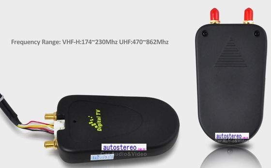 รถดิจิตอลทีวีจูนเนอร์รับสัญญาณอัตโนมัติชิ้นส่วนอะไหล่ MPEG-4 DVB-T พร้อมกับทีวีอากาศสำหรับ S100 S150 สเตอริโอ