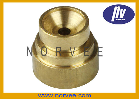 ทองเหลืองชุบสังกะสี / สแตนเลสพรีซิชั่บริการ Machining ความอดทน 0.001mm