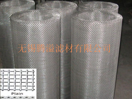ตาข่ายตาข่าย 2-635meshes SS304 สแตนเลสเหล็กลวดสำหรับเครื่องกรองน้ำและไส้กรองน้ำมัน