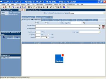 Tecdoc Tec.Doc Epc แคตตาล็อกอะไหล่ 04/2012 ซอฟต์แวร์วินิจฉัยยานยนต์