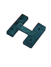 สีดำ Anodize แม่นยำเครื่องจักรซีเอ็นซีอลูมิเนียมกลึง H โปรไฟล์